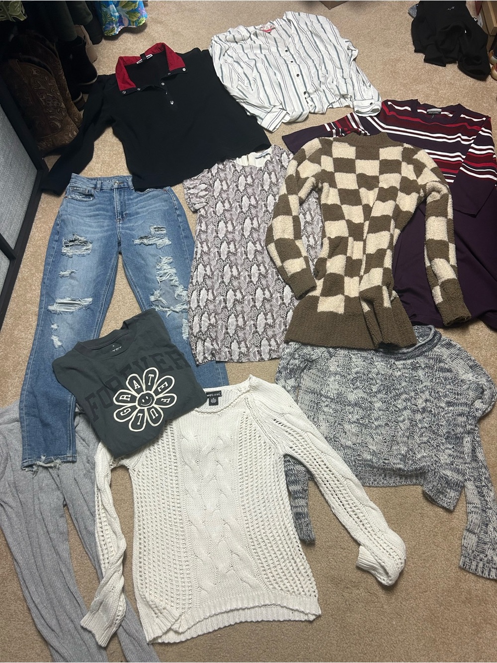 Fall Women’s Sweater/Dress/Pants Bundle